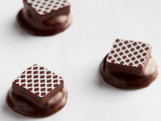 Power 41 Milk Chocolate and Buckwheat Crunchy Bonbons by Chef Philippe Vancayseele